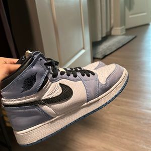 University blue air Jordan’s